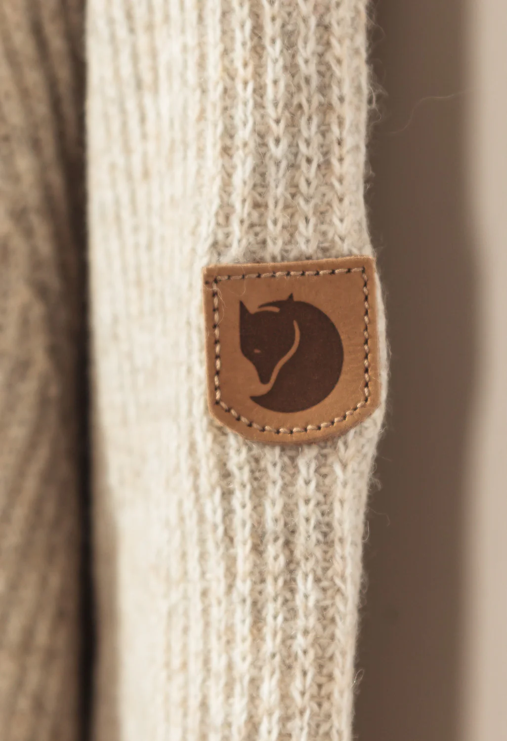 Fjällräven Greenland Re-Wool Men's Sweater - Chalk White - Image 4