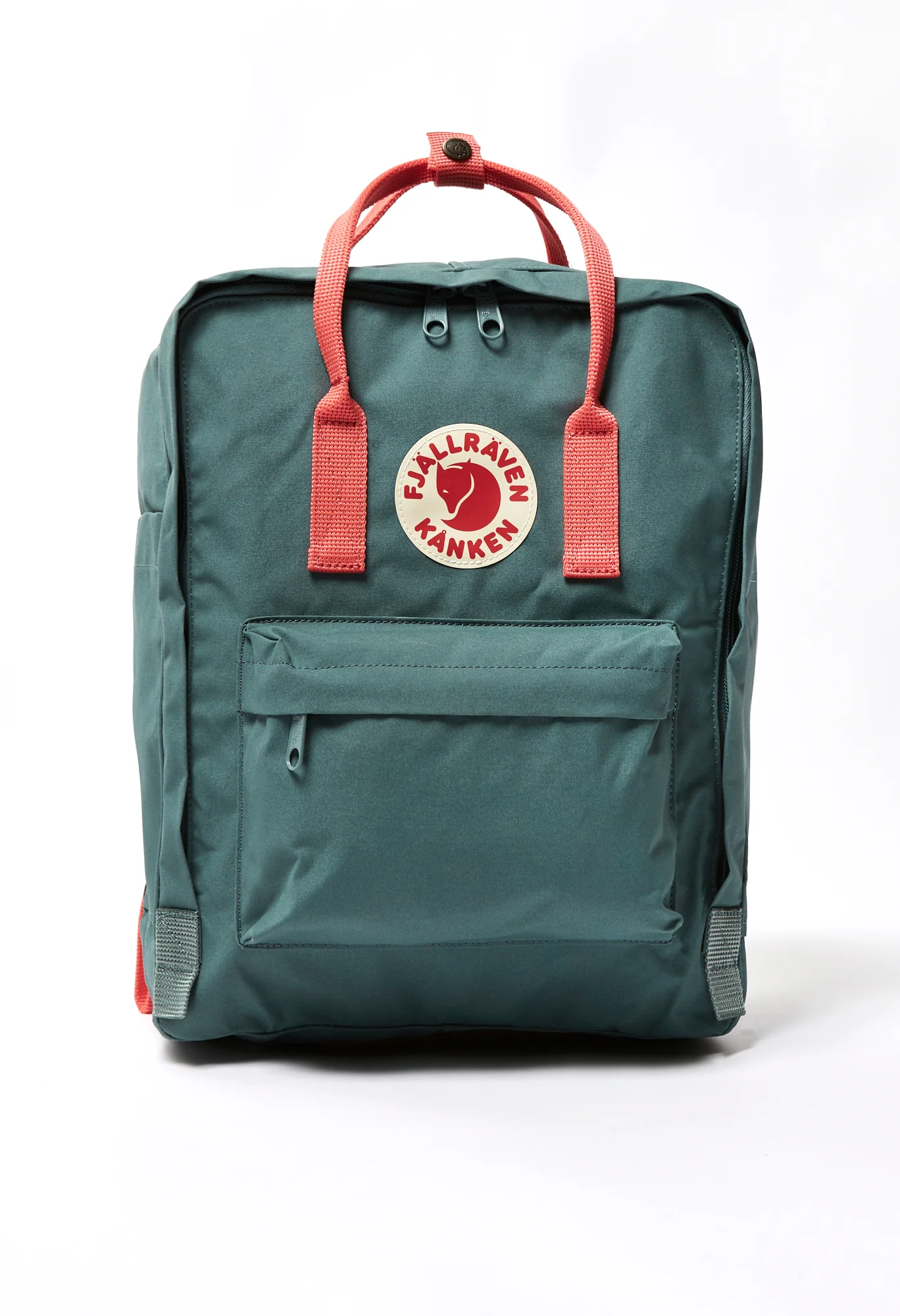 Fjällräven Kånken Backpack - Frost Green/Peach Pink