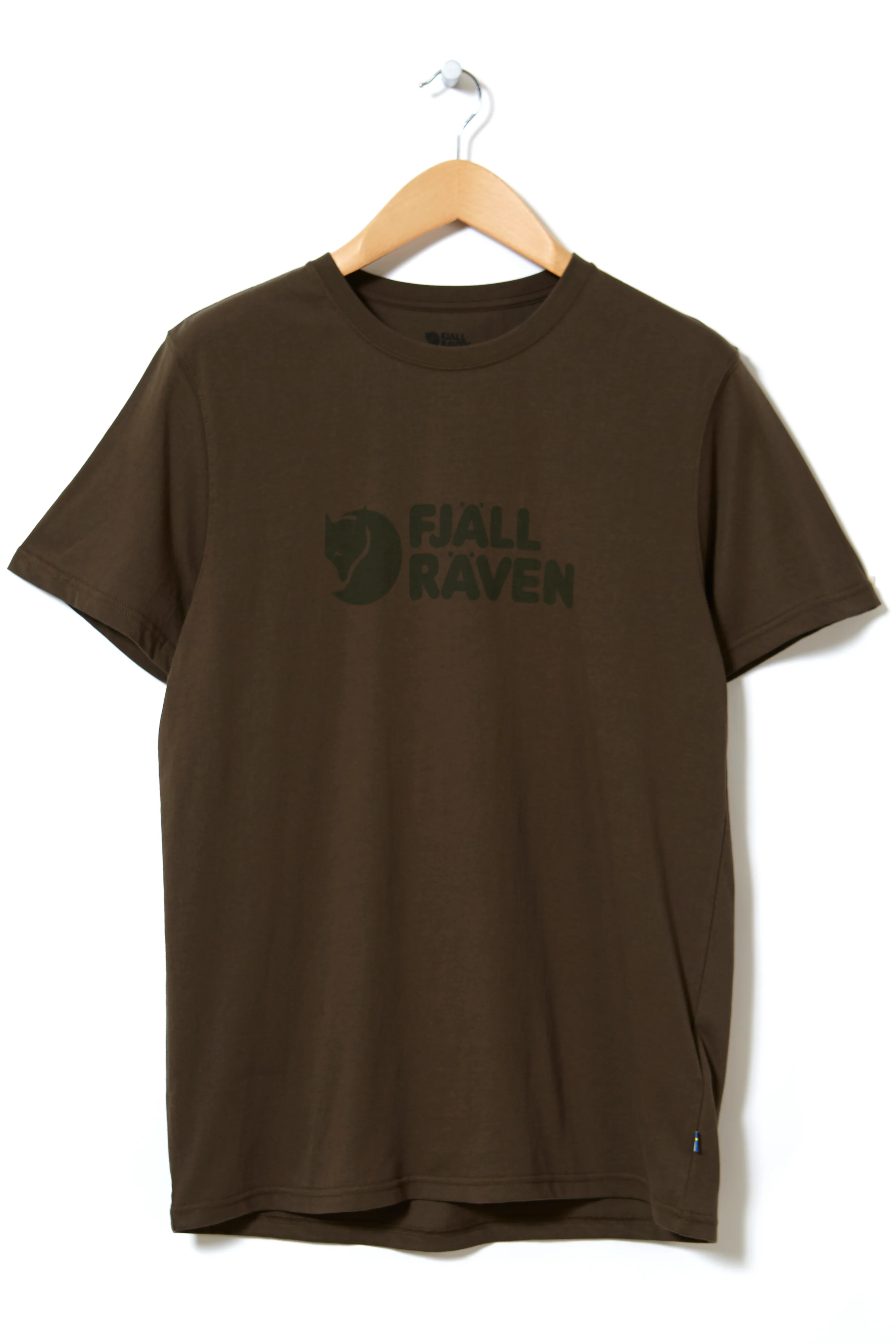 Fjällräven Logo Men's T-Shirt - Dark Olive