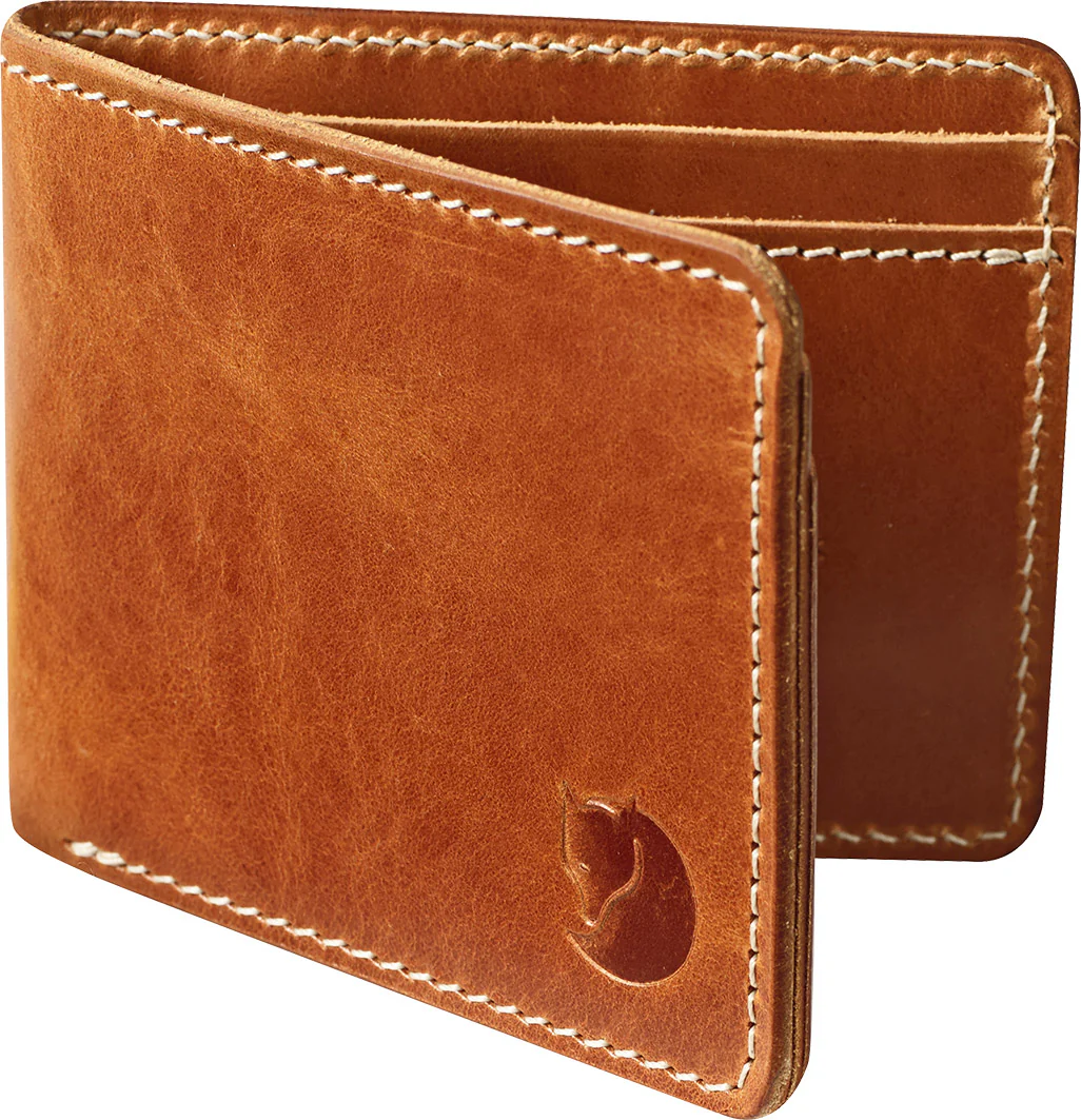 Fjällräven Övik Wallet - Leather Cognac