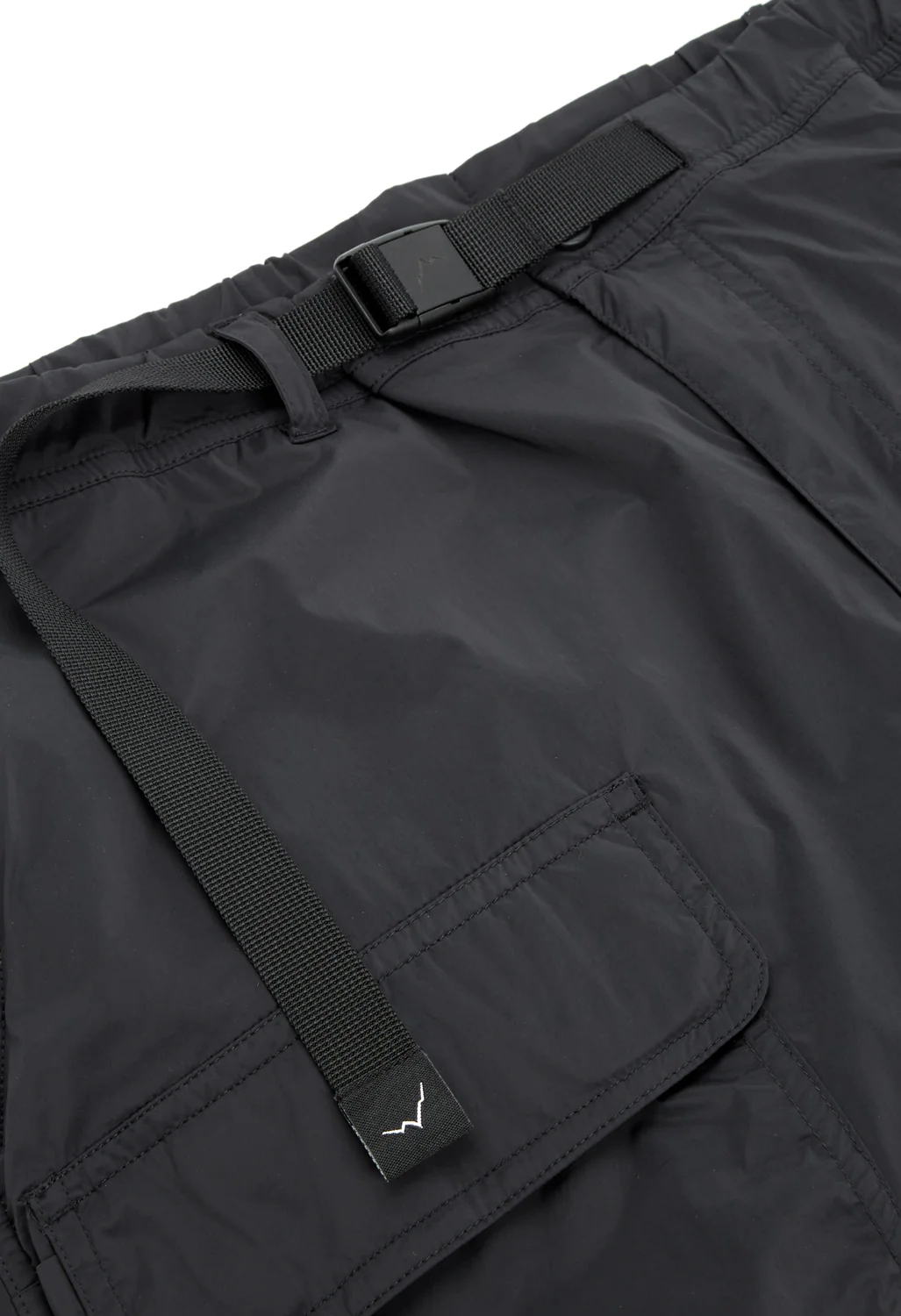 Cayl Flap Pocket Vent Pants - Black - Image 3