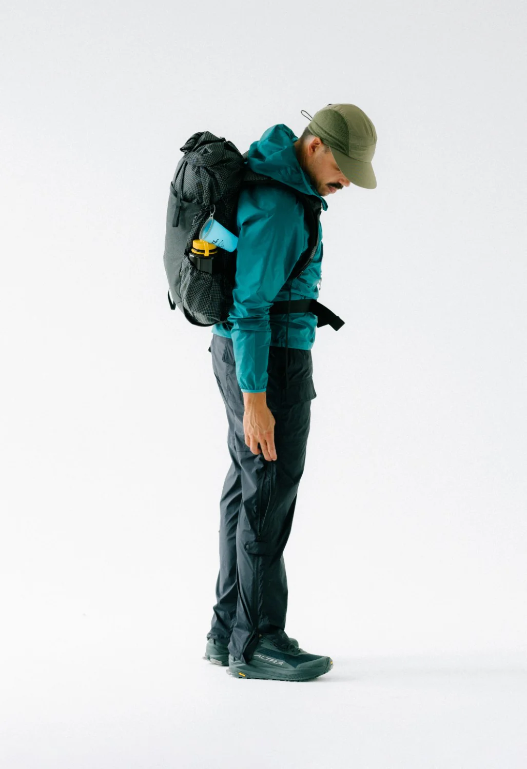 Cayl Flap Pocket Vent Pants - Black - Image 7