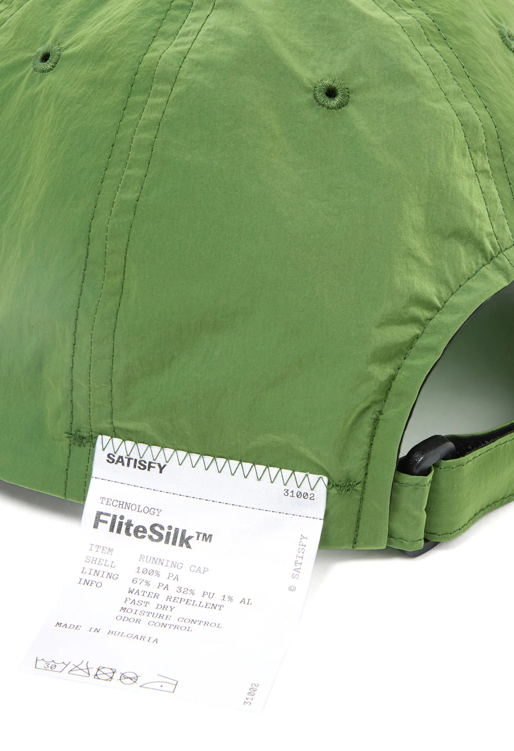 Satisfy FliteSilk Running Cap - Green - Image 4