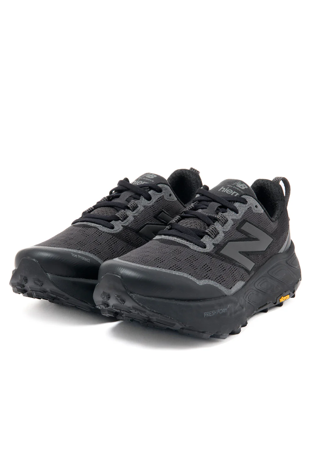New Balance Men's FreshFoam Hierro v9 Trainers - Black Cement / Black - Image 3