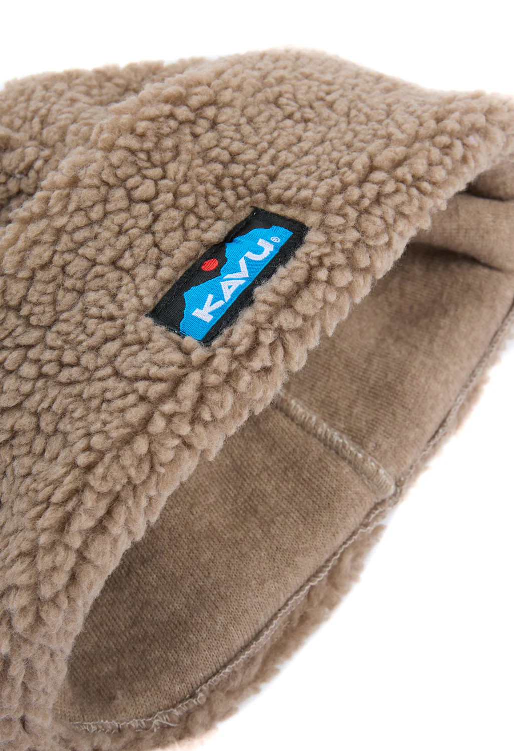 KAVU Fur Ball Beanie - Mocha - Image 4