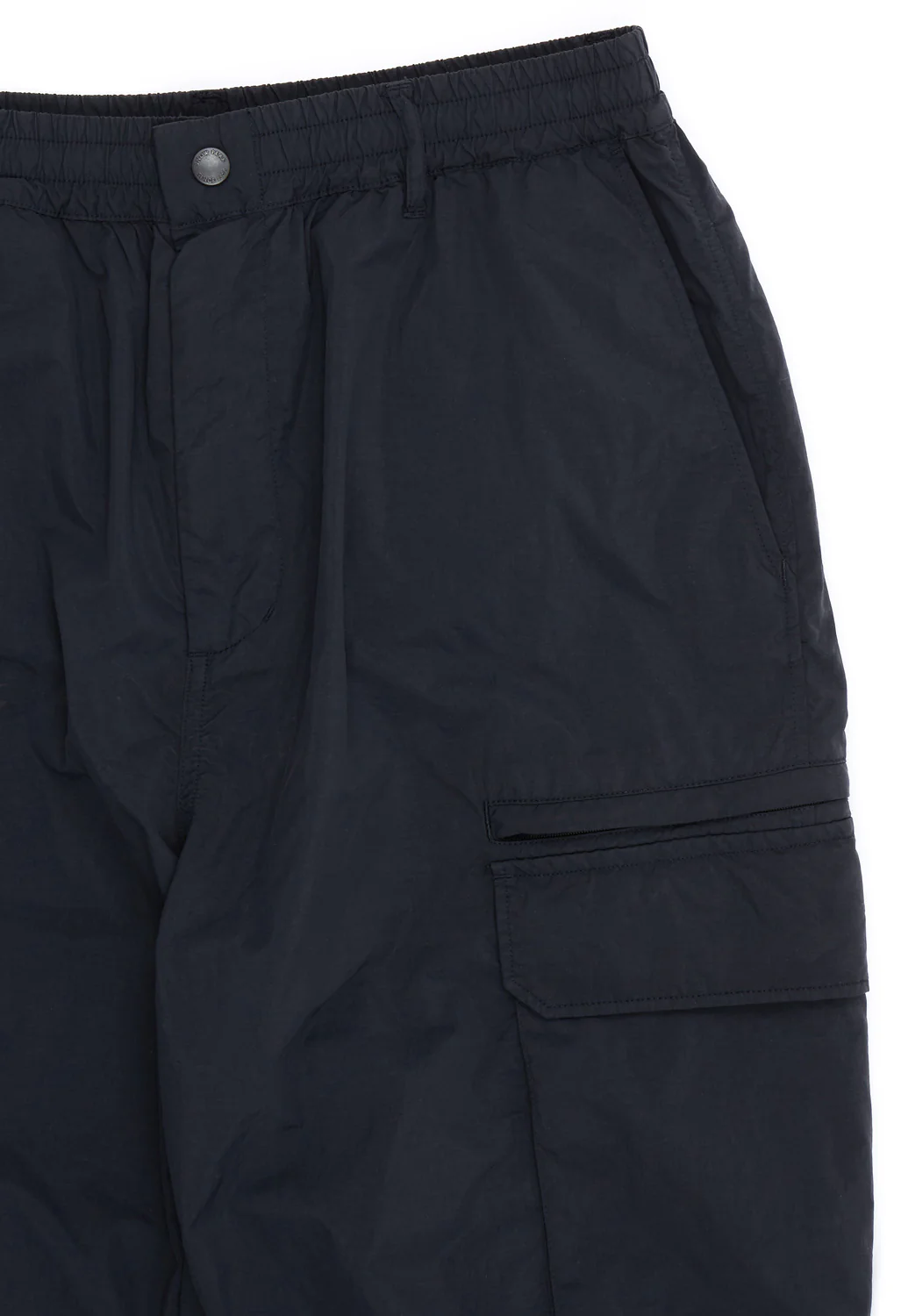 Snow Peak Garment Dyed Convertible Pants - Black - Image 5