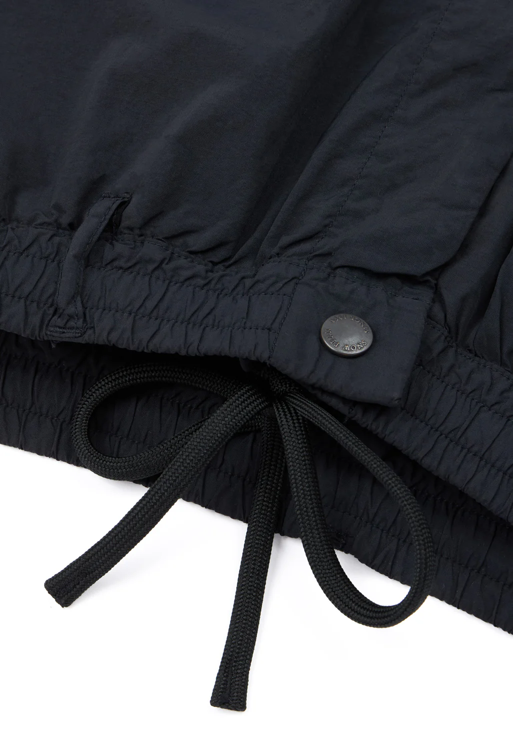 Snow Peak Garment Dyed Convertible Pants - Black - Image 6