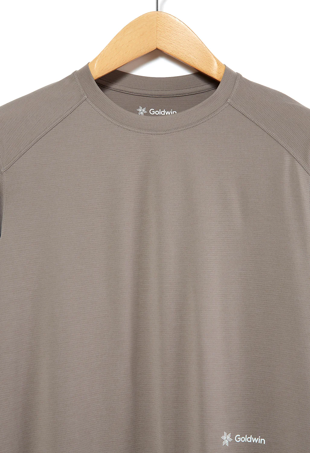 Goldwin LW-Dry Men's T-shirt - Brown Stone - Image 3