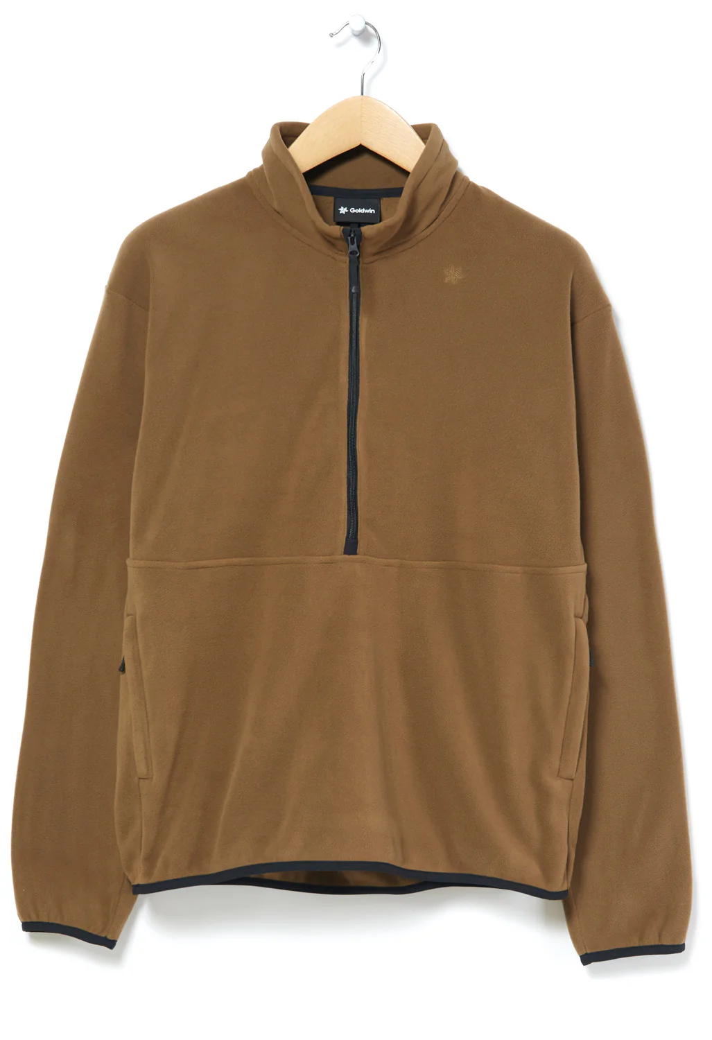 Goldwin Men's Micro Fleece Half Zip - Coyote