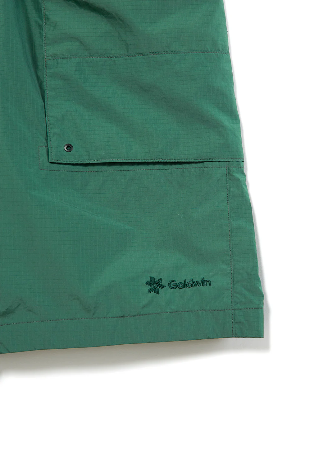 Goldwin Ripstop Men's Cargo Shorts - Ash Green - Image 4