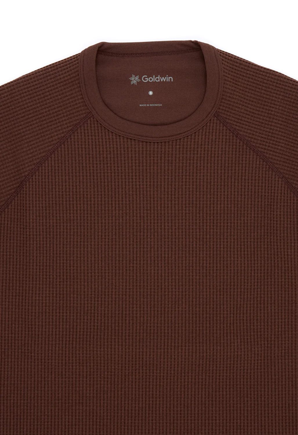 Goldwin WF Light Long Sleeve T-shirt - Chicory Brown - Image 3