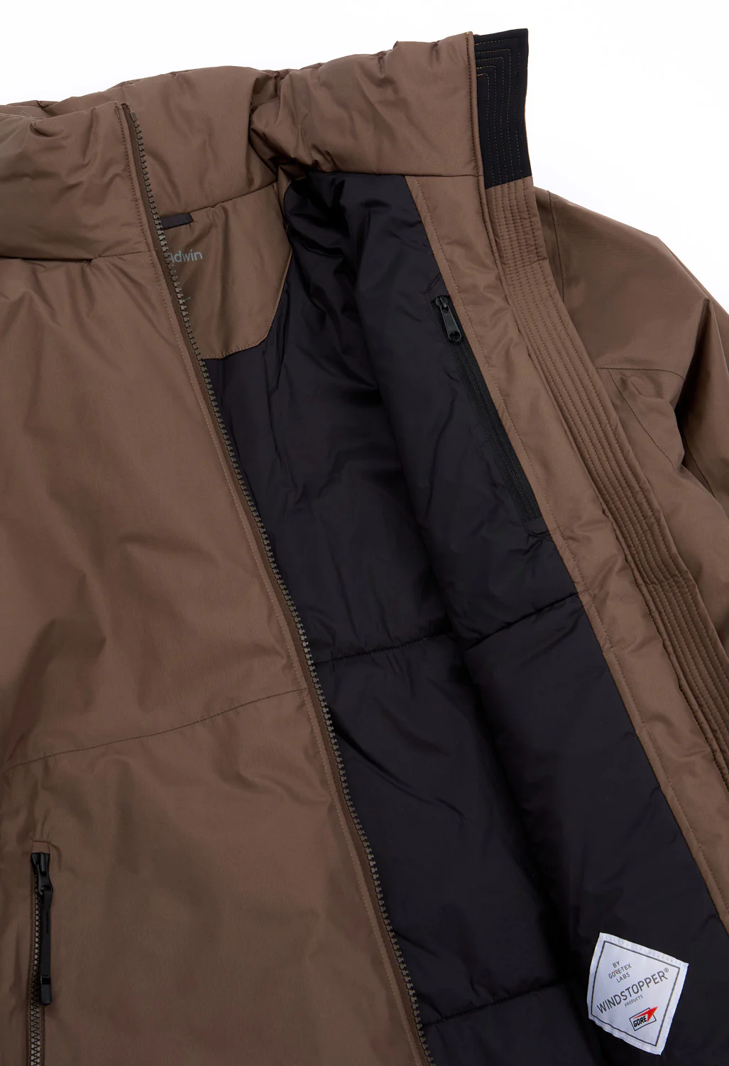 Goldwin WINDSTOPPER by GORE-TEX LABS Puffy Jacket - Taupe Mocha - Image 5