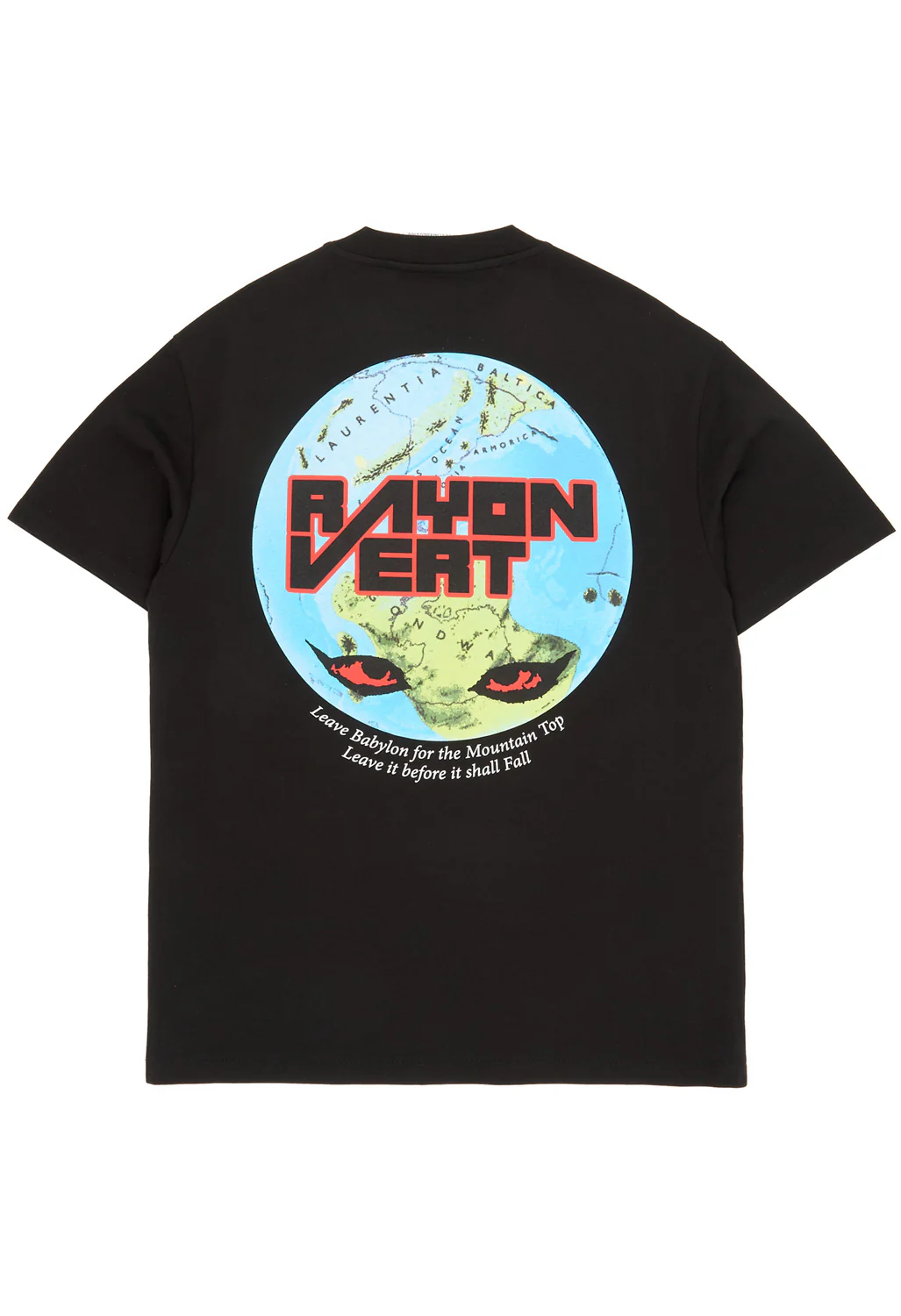 RAYON VERT Gondwana T-Shirt - Golgotha Black