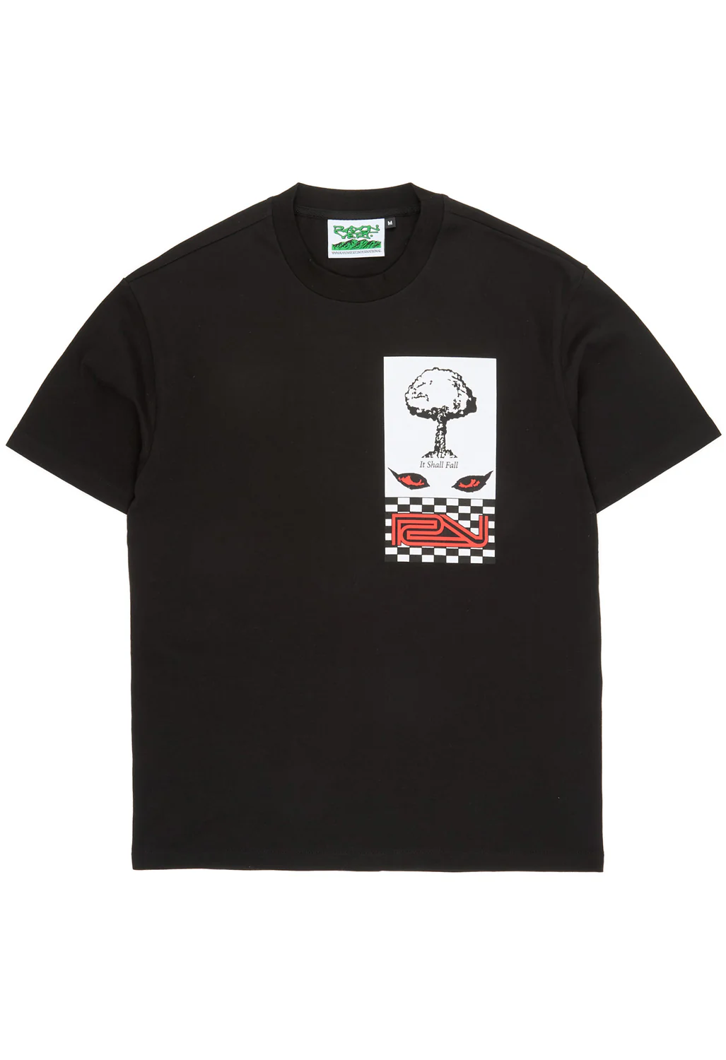 RAYON VERT Gondwana T-Shirt - Golgotha Black - Image 2
