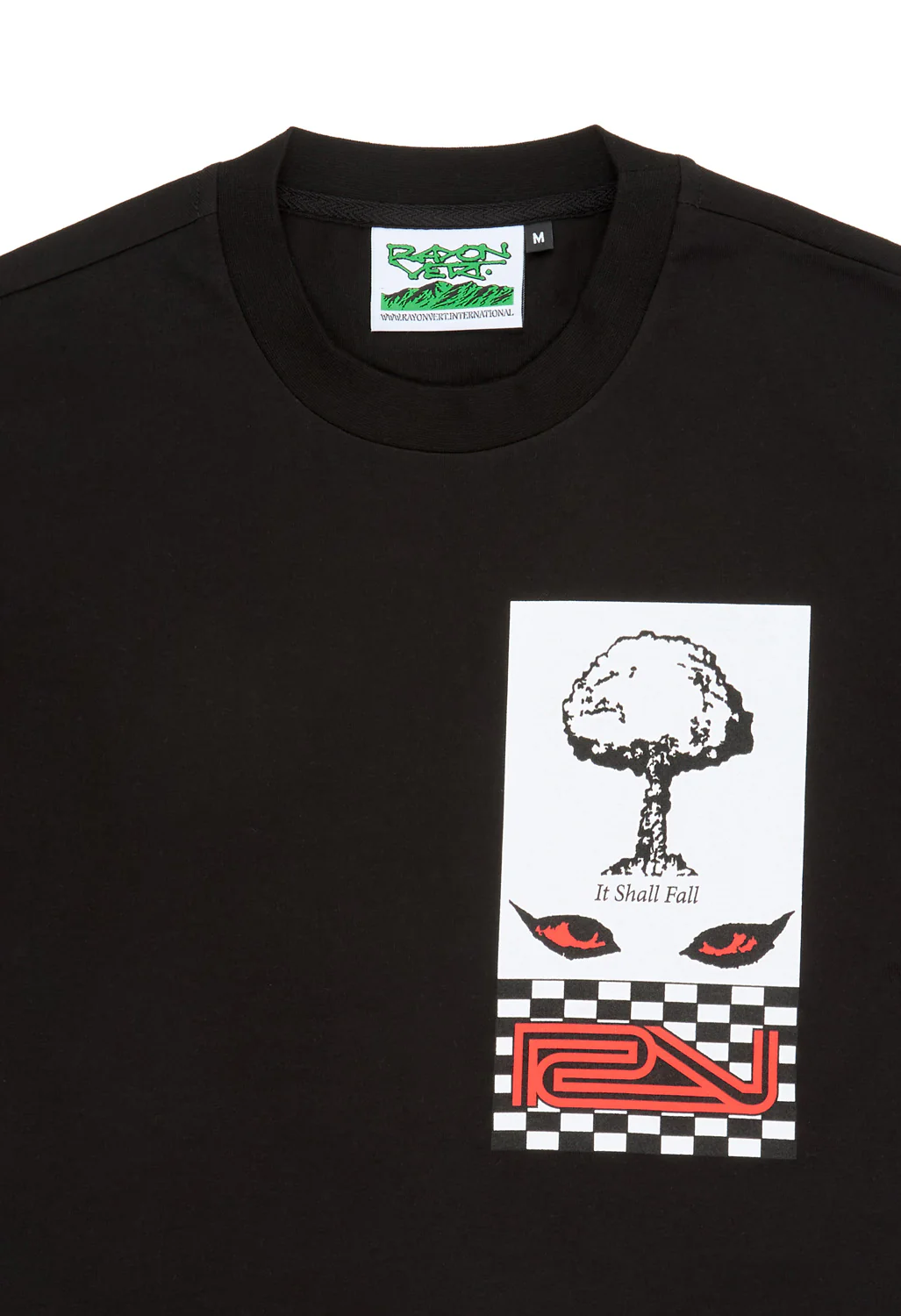 RAYON VERT Gondwana T-Shirt - Golgotha Black - Image 3