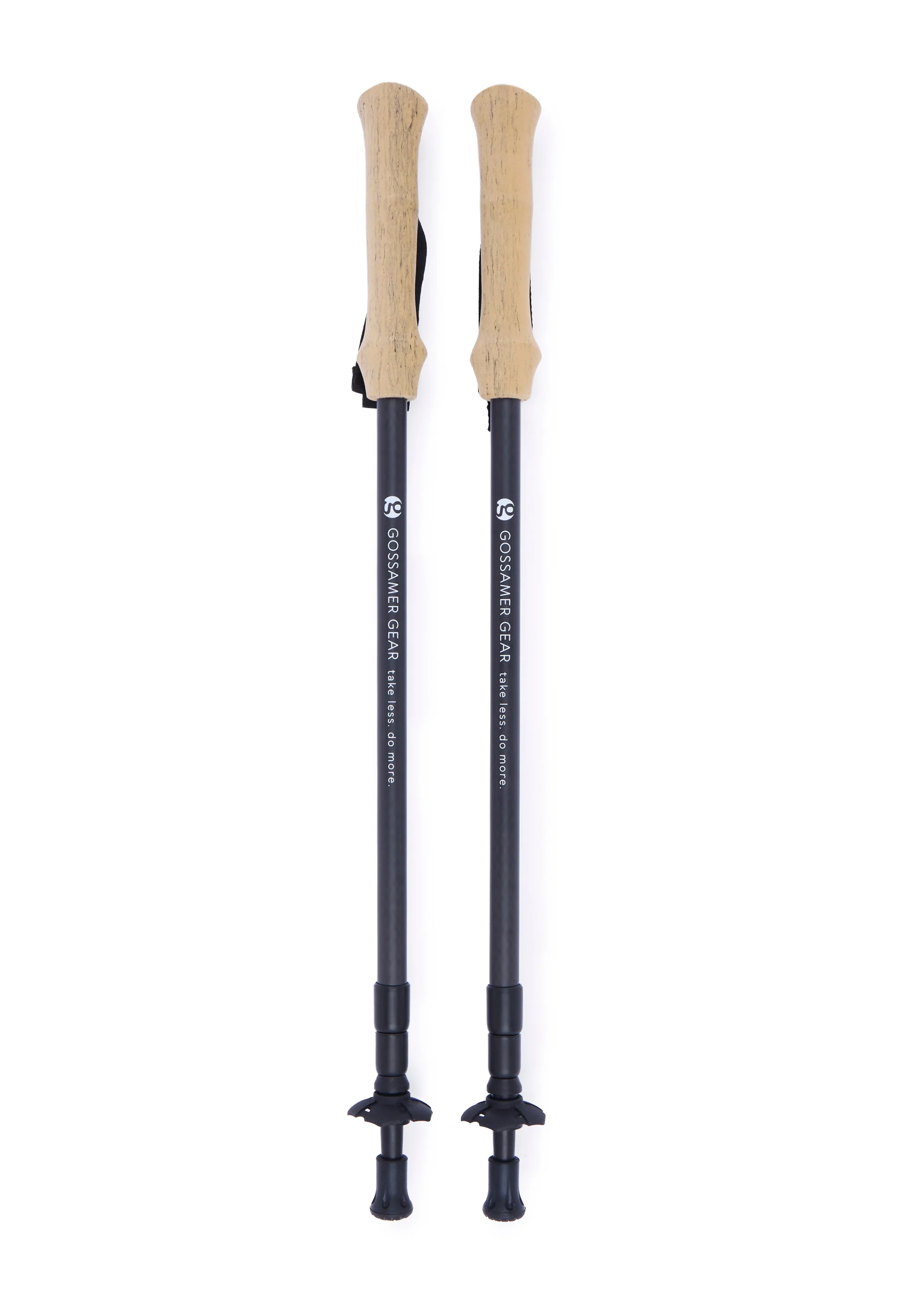 Gossamer Gear LT5 Three Piece Carbon Trekking Poles (pair) - Black