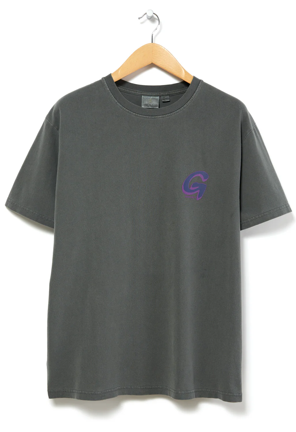 Gramicci Big G Logo T-Shirt - Grey Pigment - Image 2