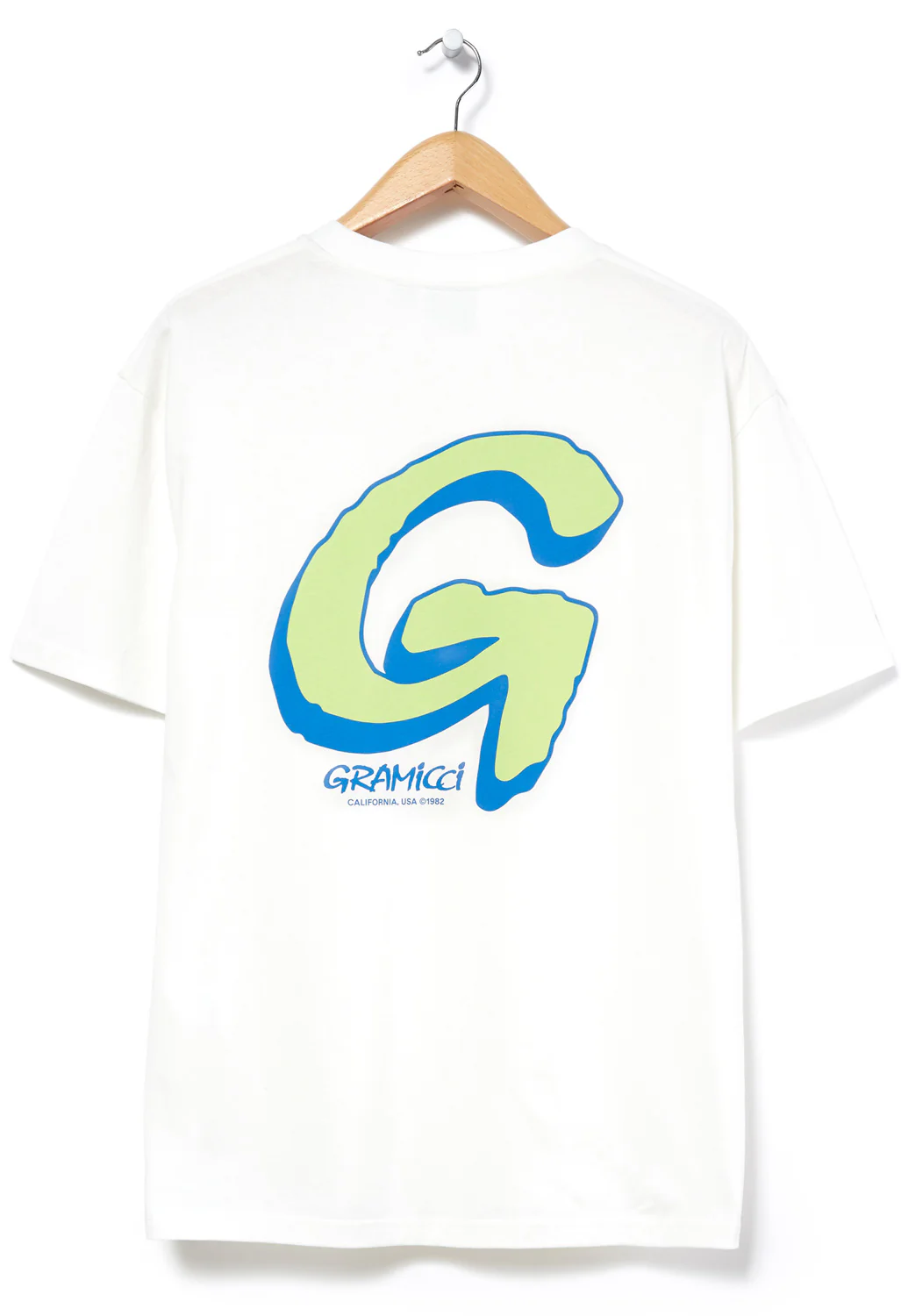 Gramicci Big G Logo T-Shirt - White