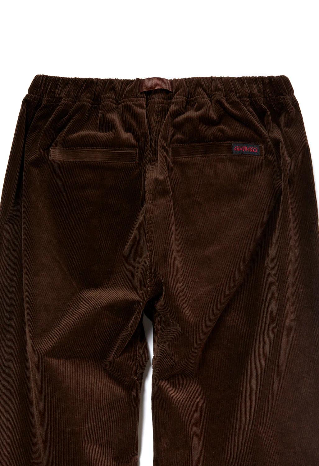 Gramicci Corduroy Loose Tapered Pants - Dark Brown - Image 3