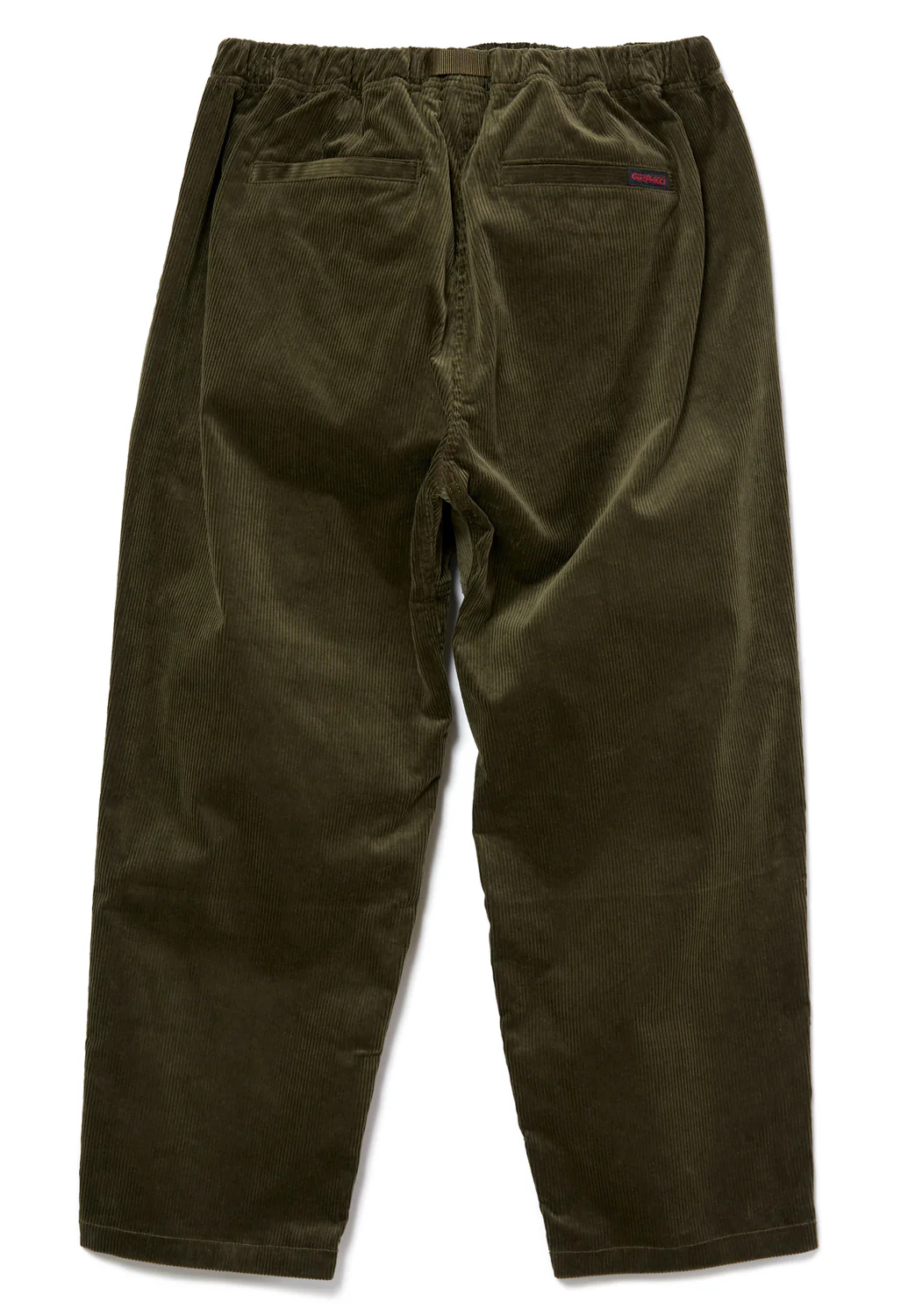 Gramicci Corduroy Loose Tapered Pants - Olive - Image 2