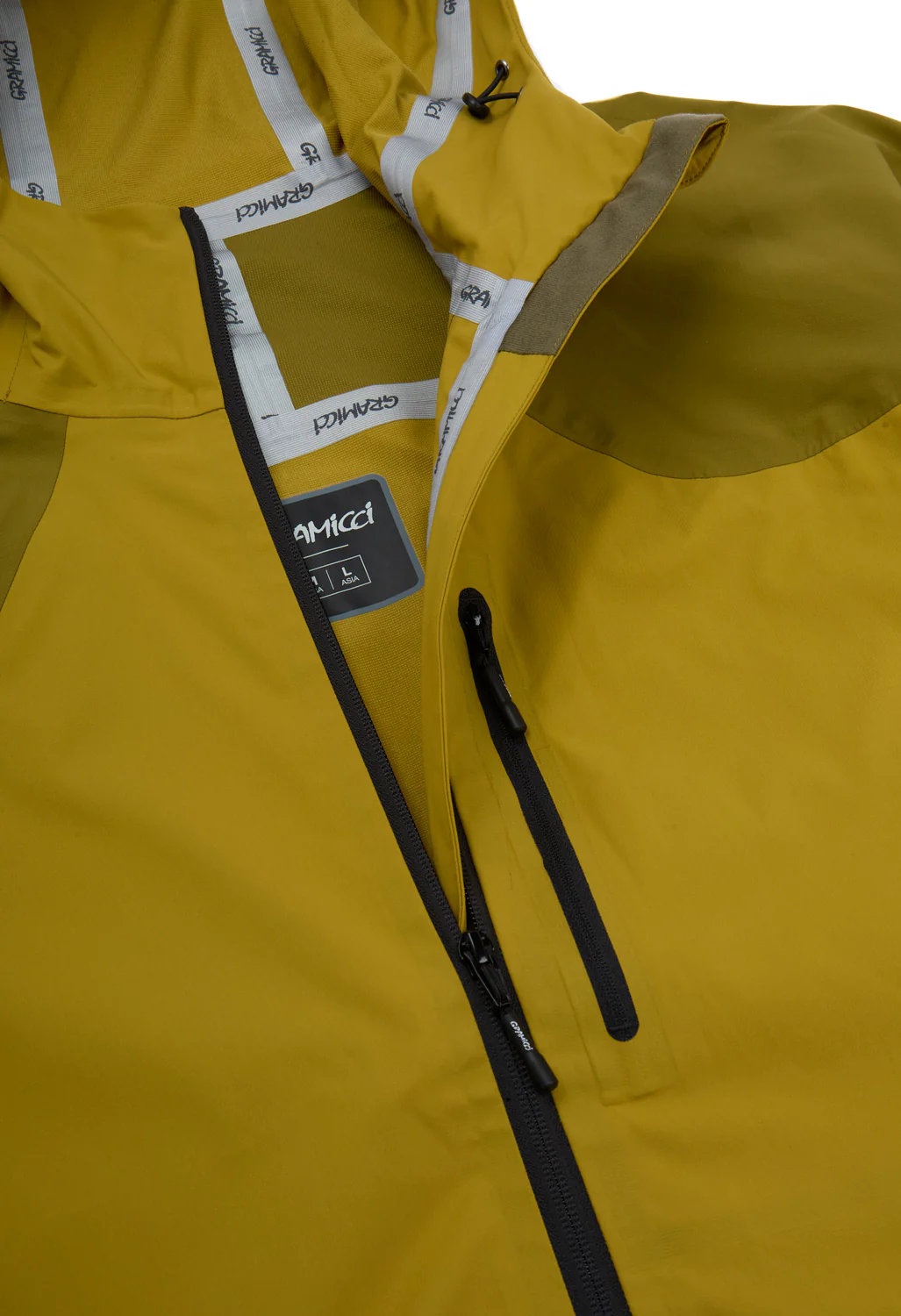 Gramicci DWR Hooded Field Jacket - Olive - Image 4