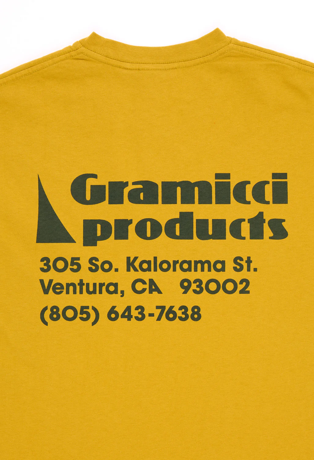 Gramicci G Sail Tee - Yellow - Image 4