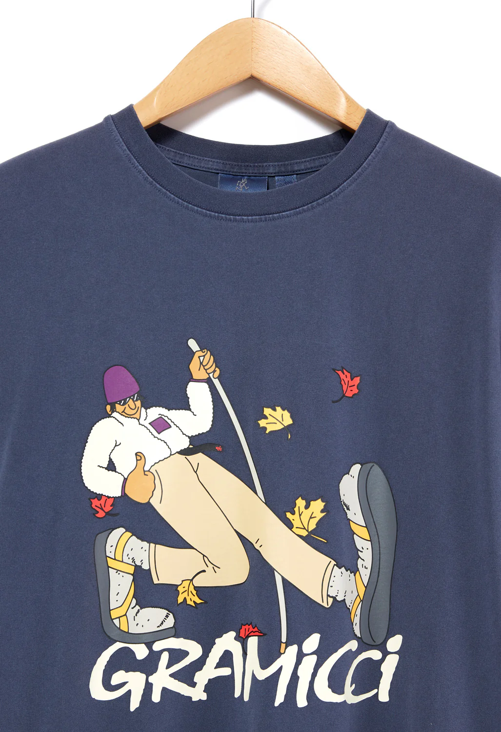 Gramicci Hiker T-Shirt - Navy Pigment - Image 3