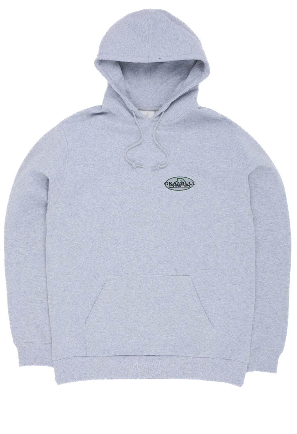 Gramicci Half Dome Hooded Sweatshirt - Heather Grey - Image 2