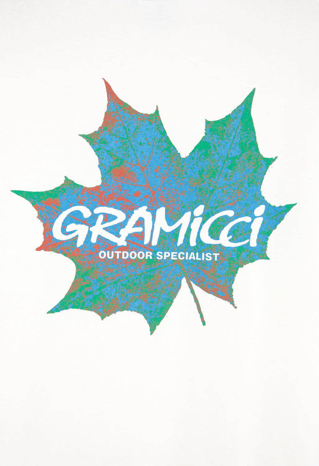 Gramicci Leaf T-Shirt - White - Image 4