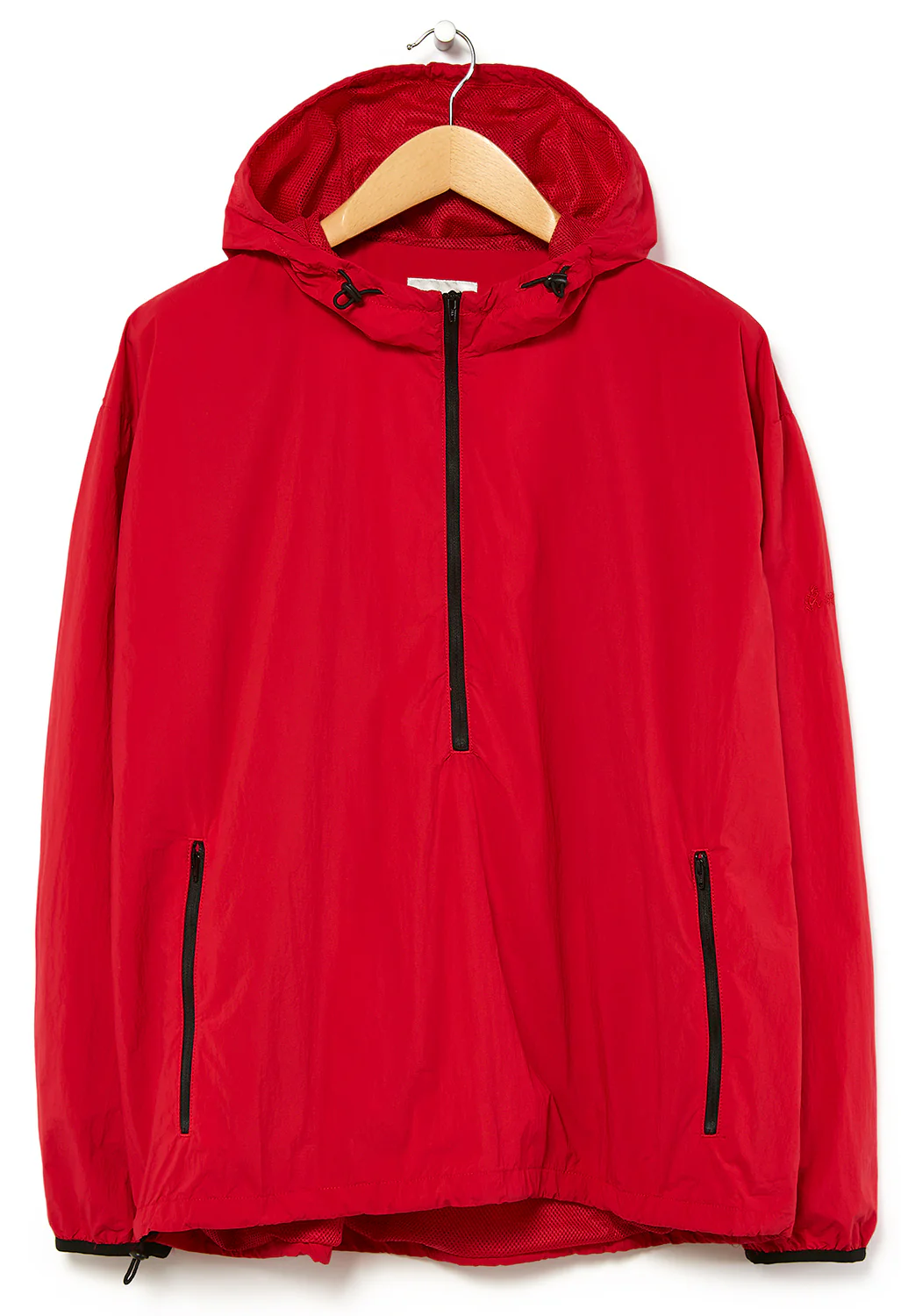 Gramicci Light Nylon Anorak Parka Jacket - Red