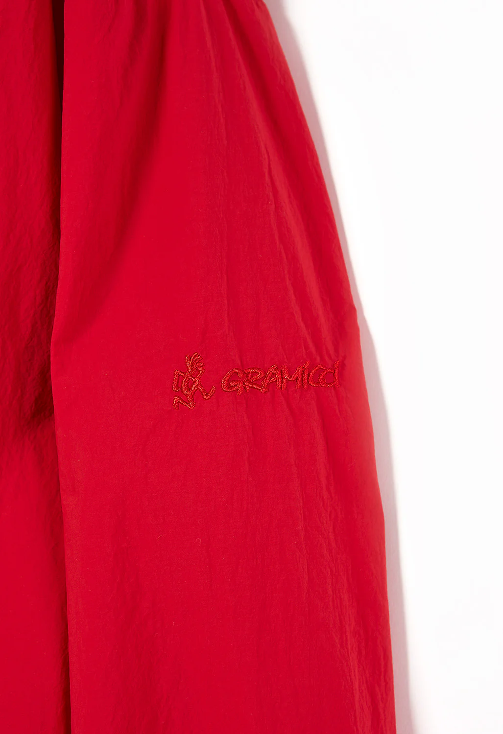 Gramicci Light Nylon Anorak Parka Jacket - Red - Image 4