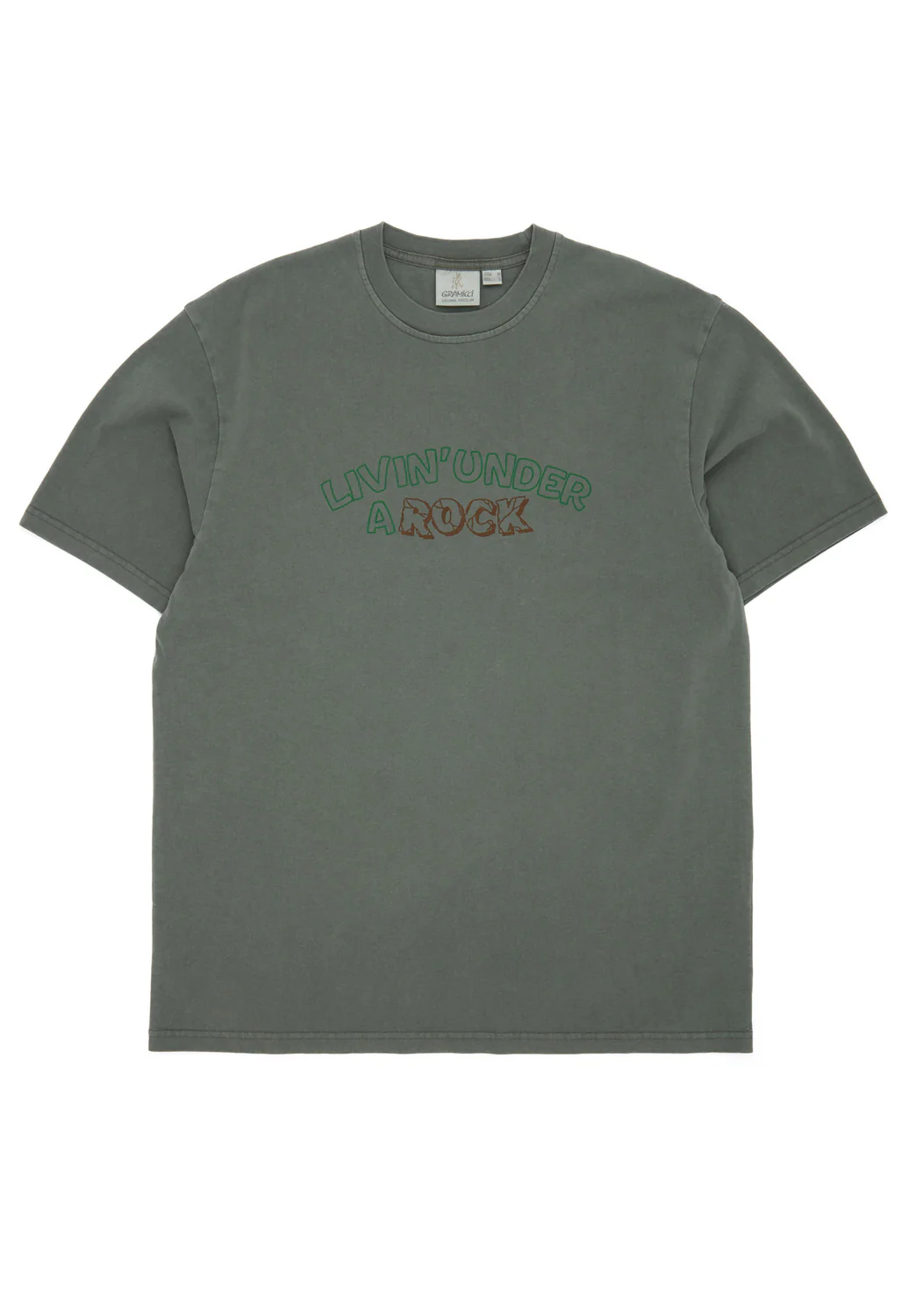 Gramicci Livin' Tee Pigment Dyed - Sage Pigment - Image 2