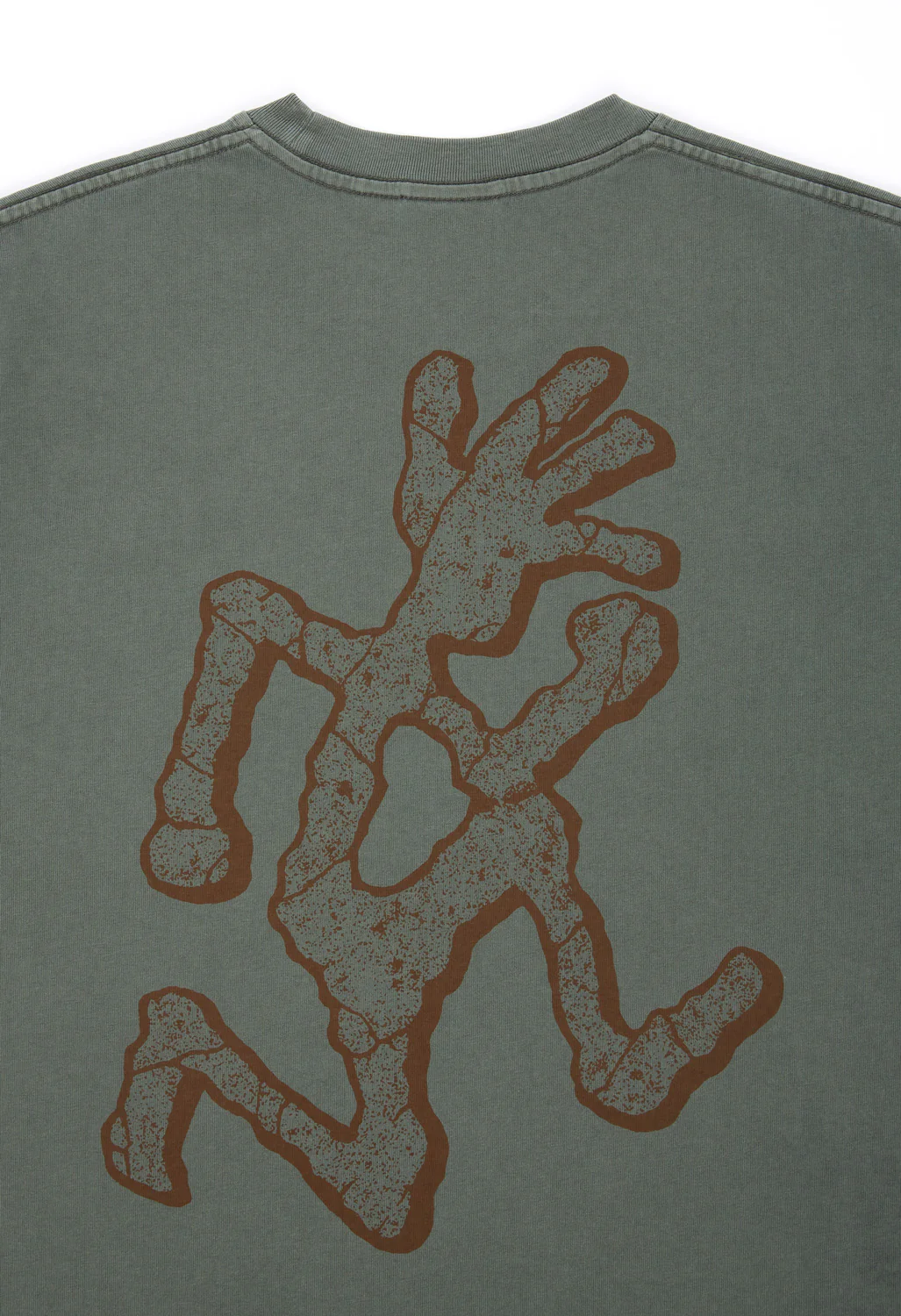 Gramicci Livin' Tee Pigment Dyed - Sage Pigment - Image 4