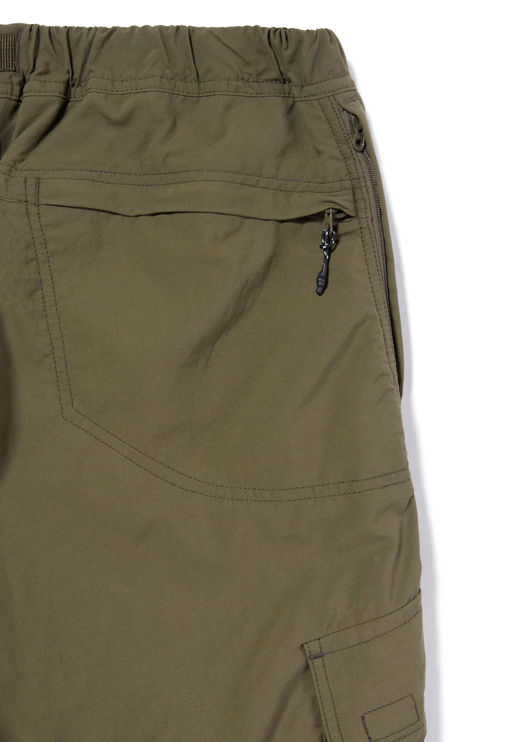 Gramicci Men's Convertible Micro Ripstop Pants - Army Green - Image 3