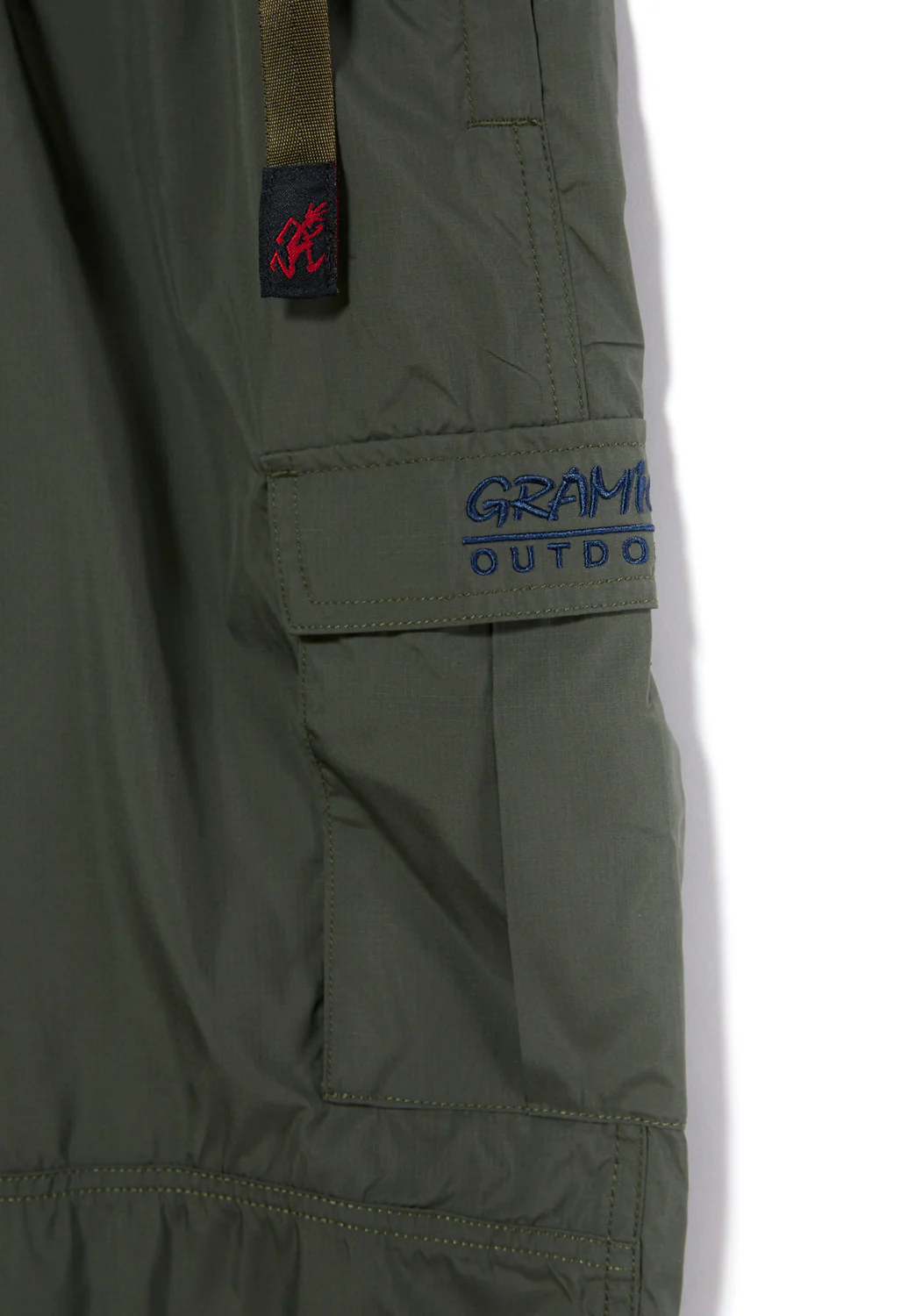Gramicci Men's Micro Ripstop Cargo Pants - Army - Image 3