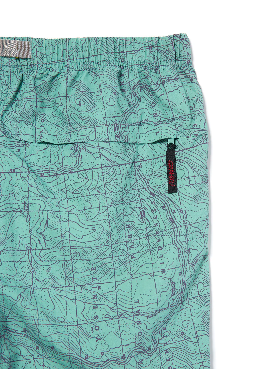 Gramicci Men's Nylon Alpine Packable Shorts - Yosemite Green - Image 3