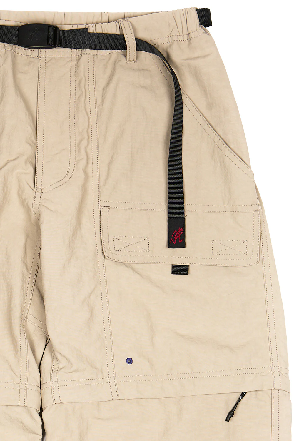 Gramicci Men's Nylon Tussah Convertible Pants - Sand - Image 5