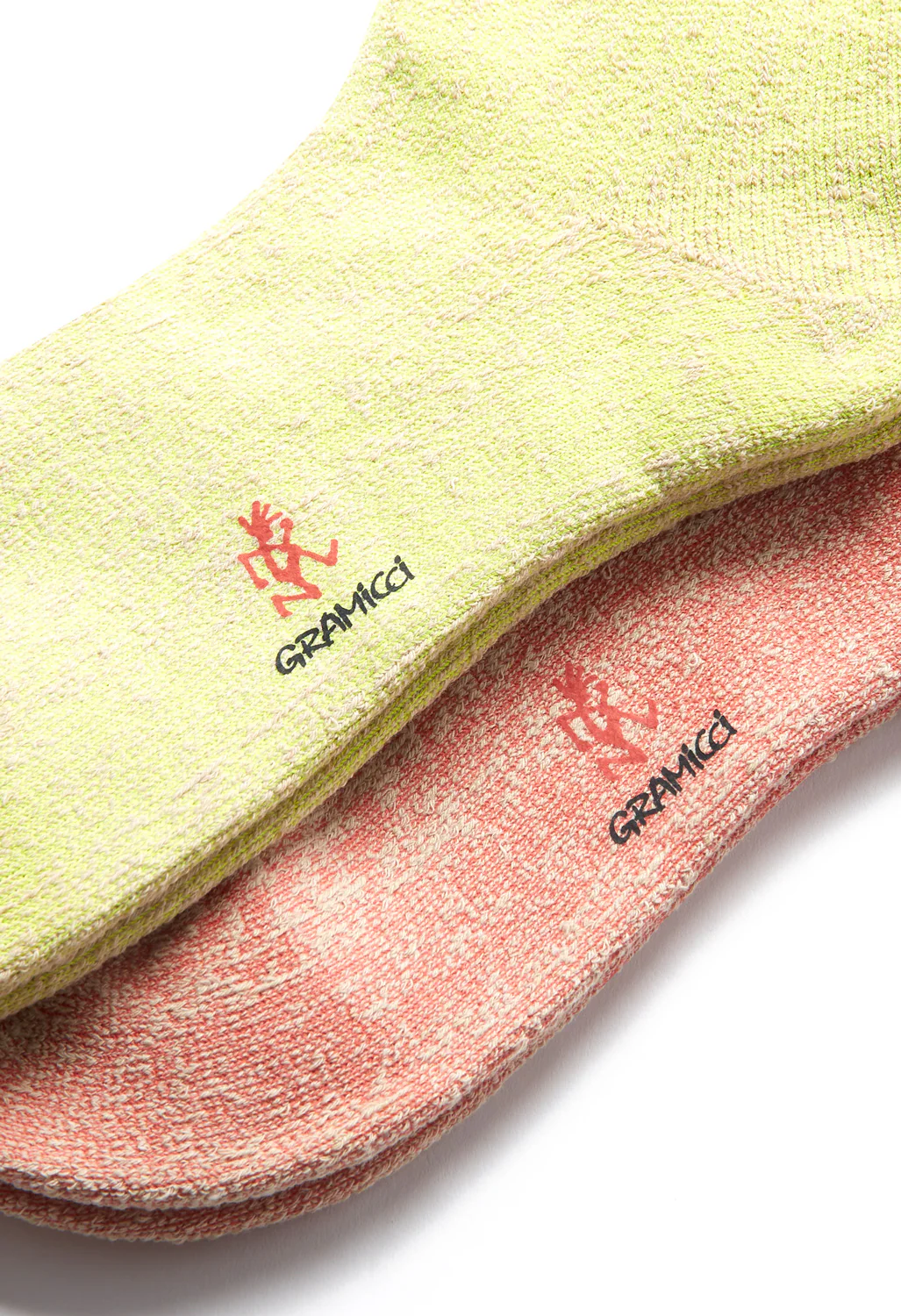 Gramicci Men's Pile Socks - 2 Pack - Yellow/Red - Image 2
