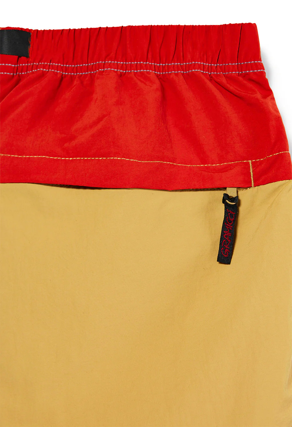 Gramicci Men's Shell Packable Shorts - Sax/Mustard - Image 4