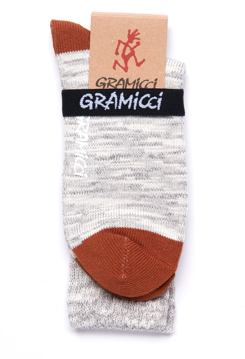 Gramicci Men's Soft Rib Crew Socks - Grey - Image 2