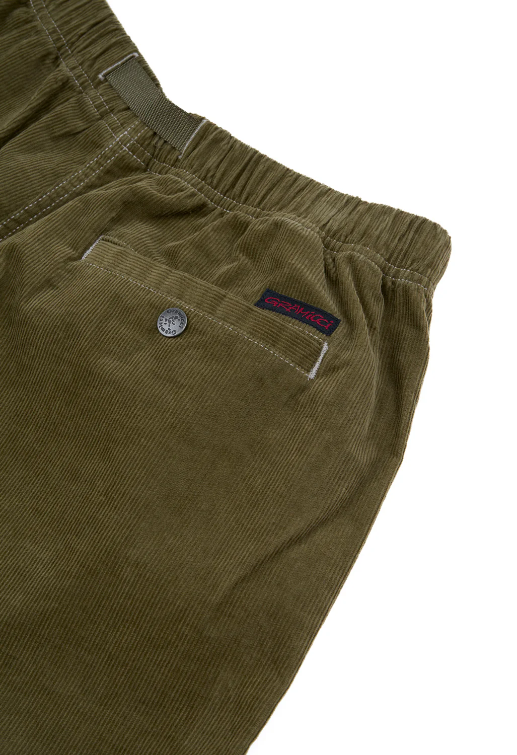 Gramicci Men's Corduroy G Shorts - Olive - Image 4