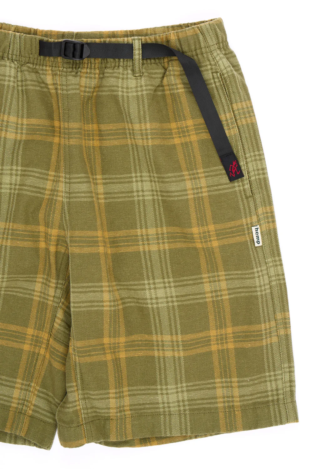 Gramicci Men's Hemp G-Shorts Plaid - Plaid - Image 3