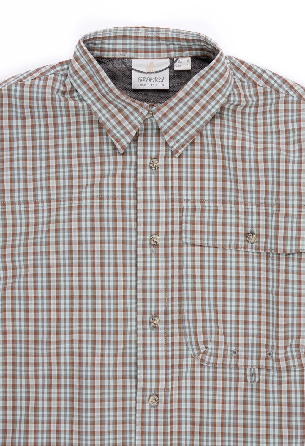 Gramicci Men's Poplin Millwood Shirt - Brown - Image 3