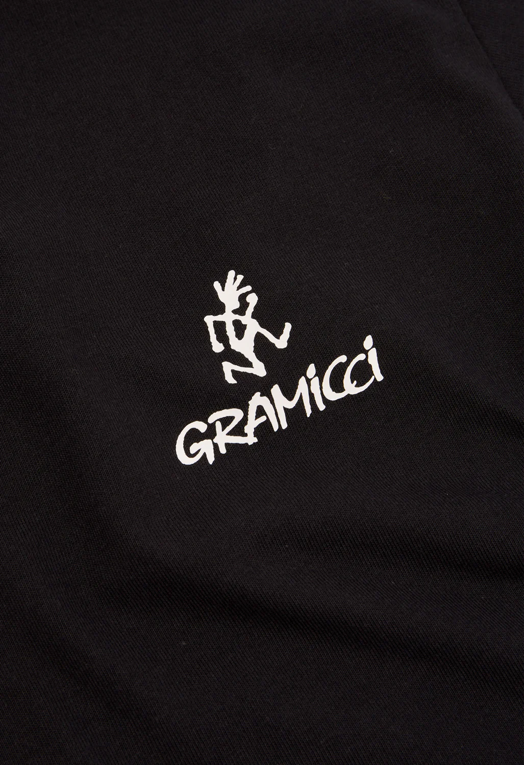 Gramicci One Point Logo T-Shirt - Black - Image 4