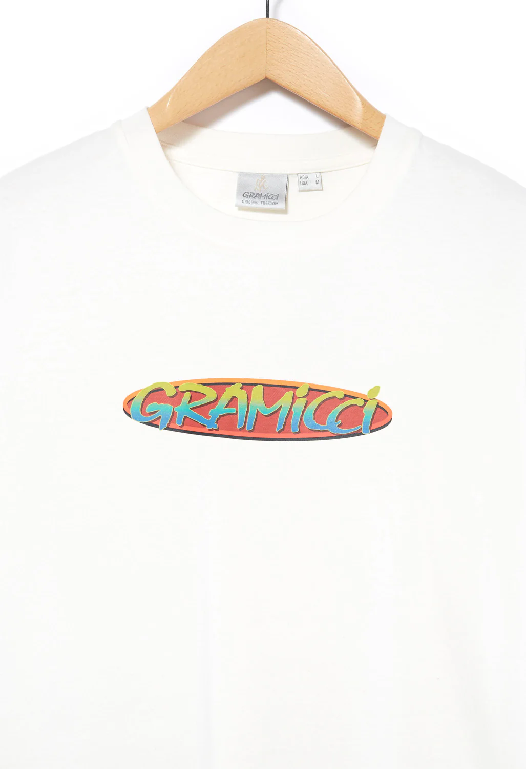 Gramicci Oval T-Shirt - White - Image 3