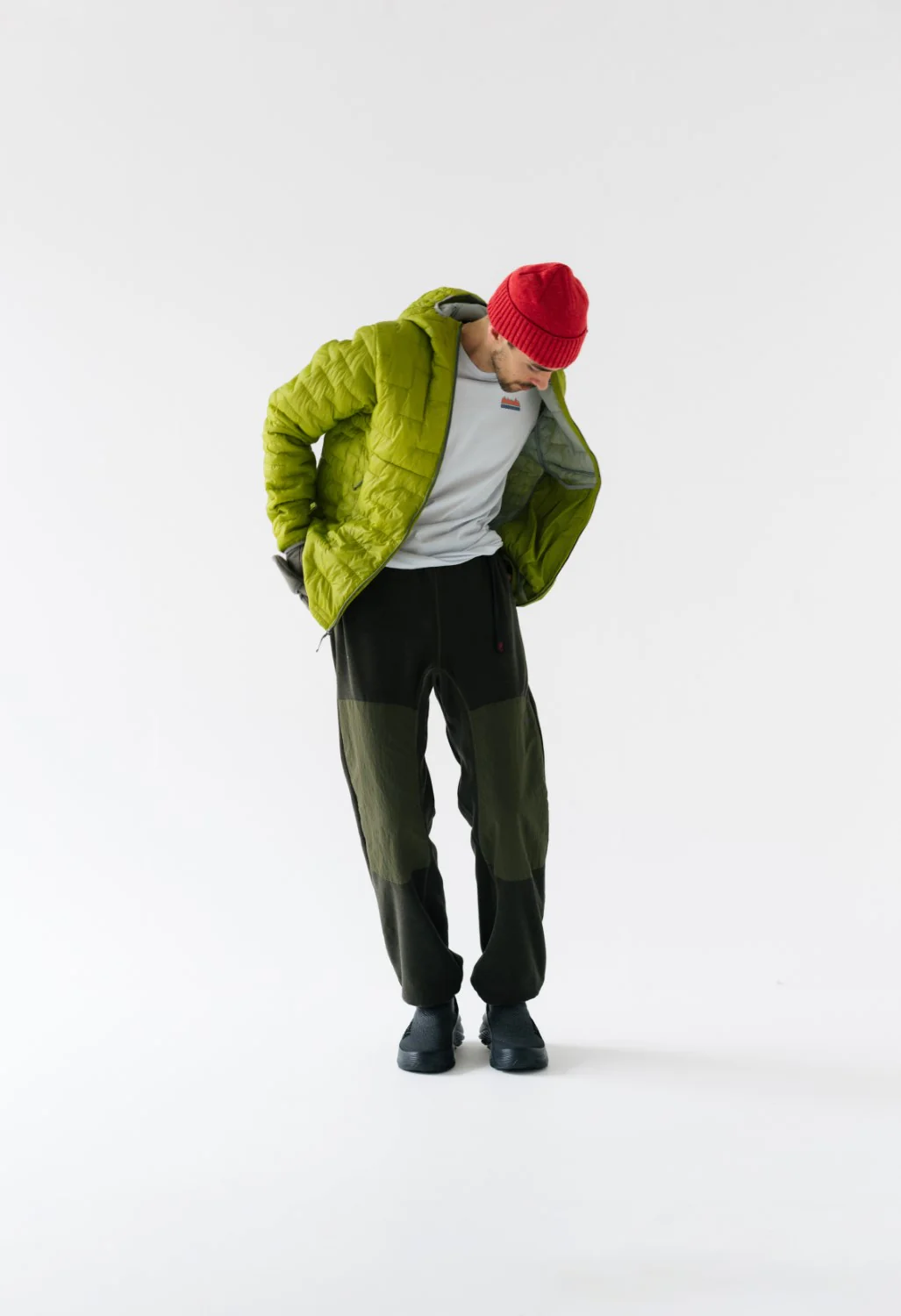 Gramicci Polartec Combination Pant - Olive - Image 6