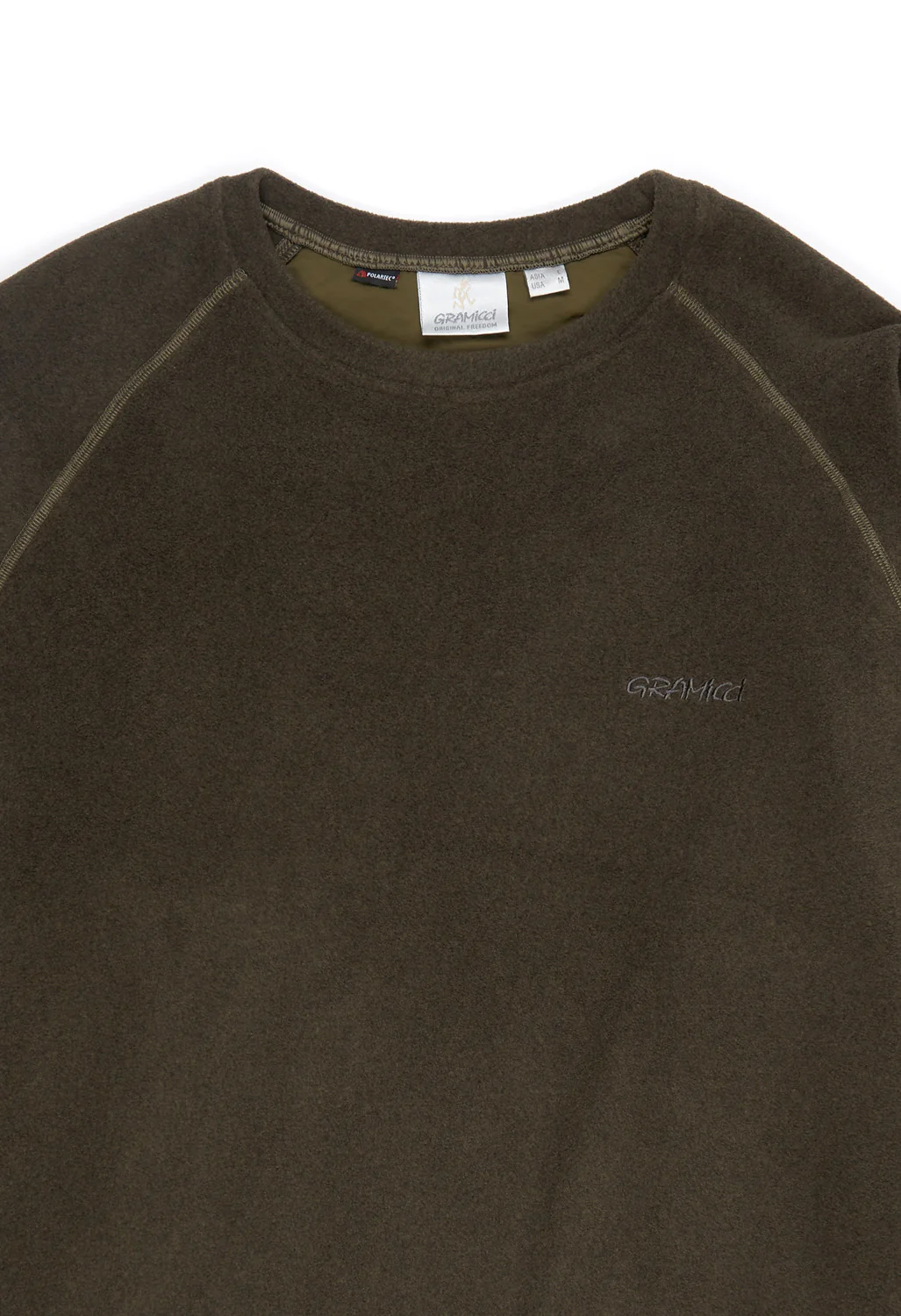 Gramicci Polartec Crew - Olive - Image 3