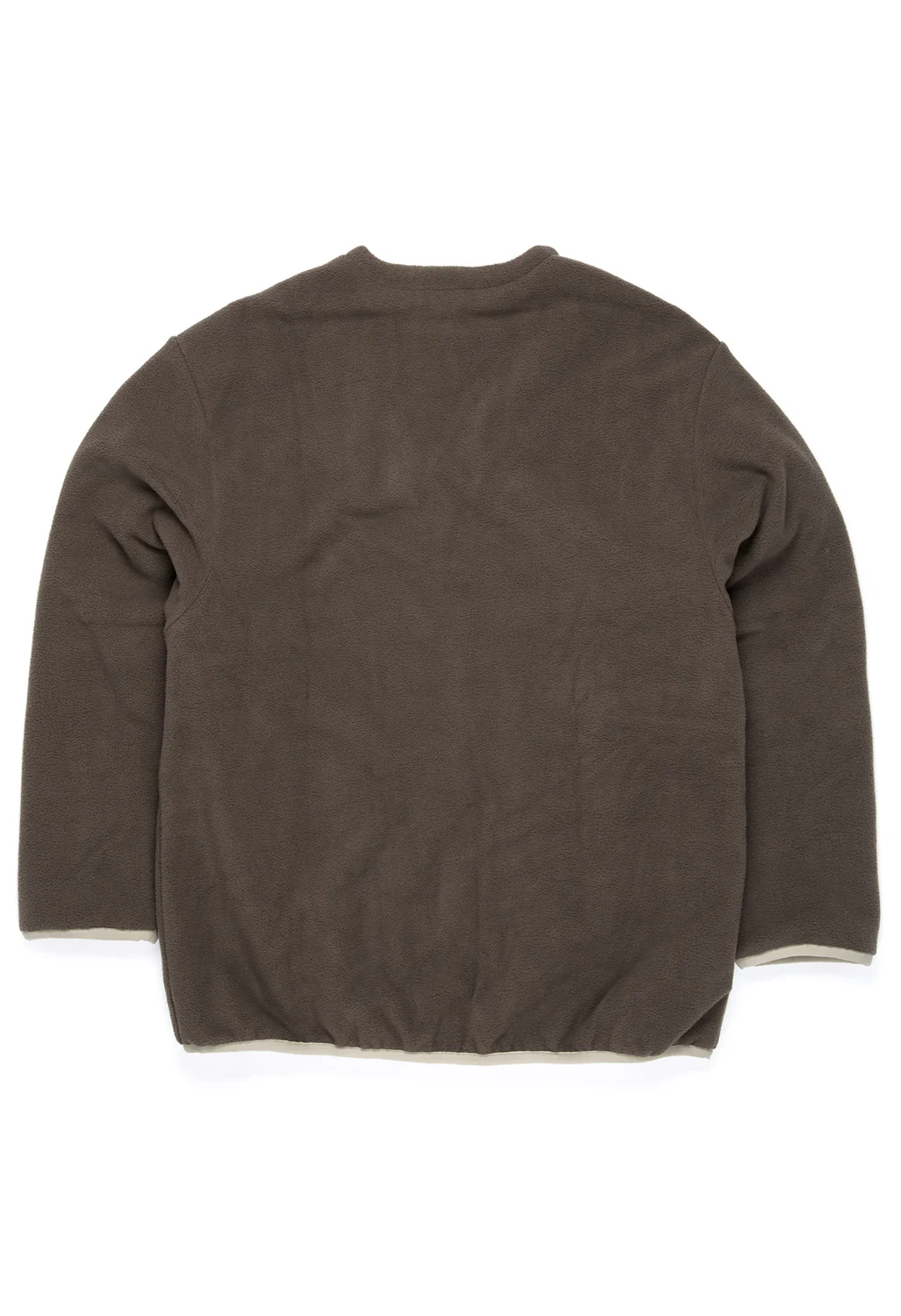 Gramicci Reversible Fleece Cardigan - Taupe - Image 3