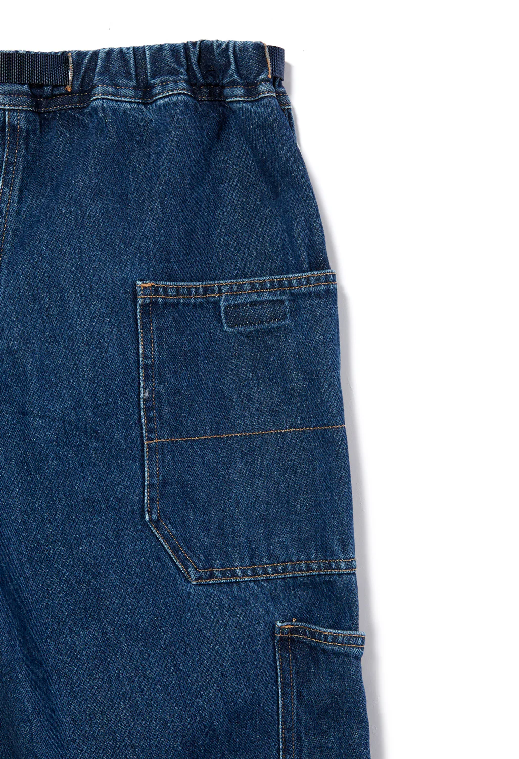 Gramicci Rock Slide Denim Pants - Mid Indigo - Image 4