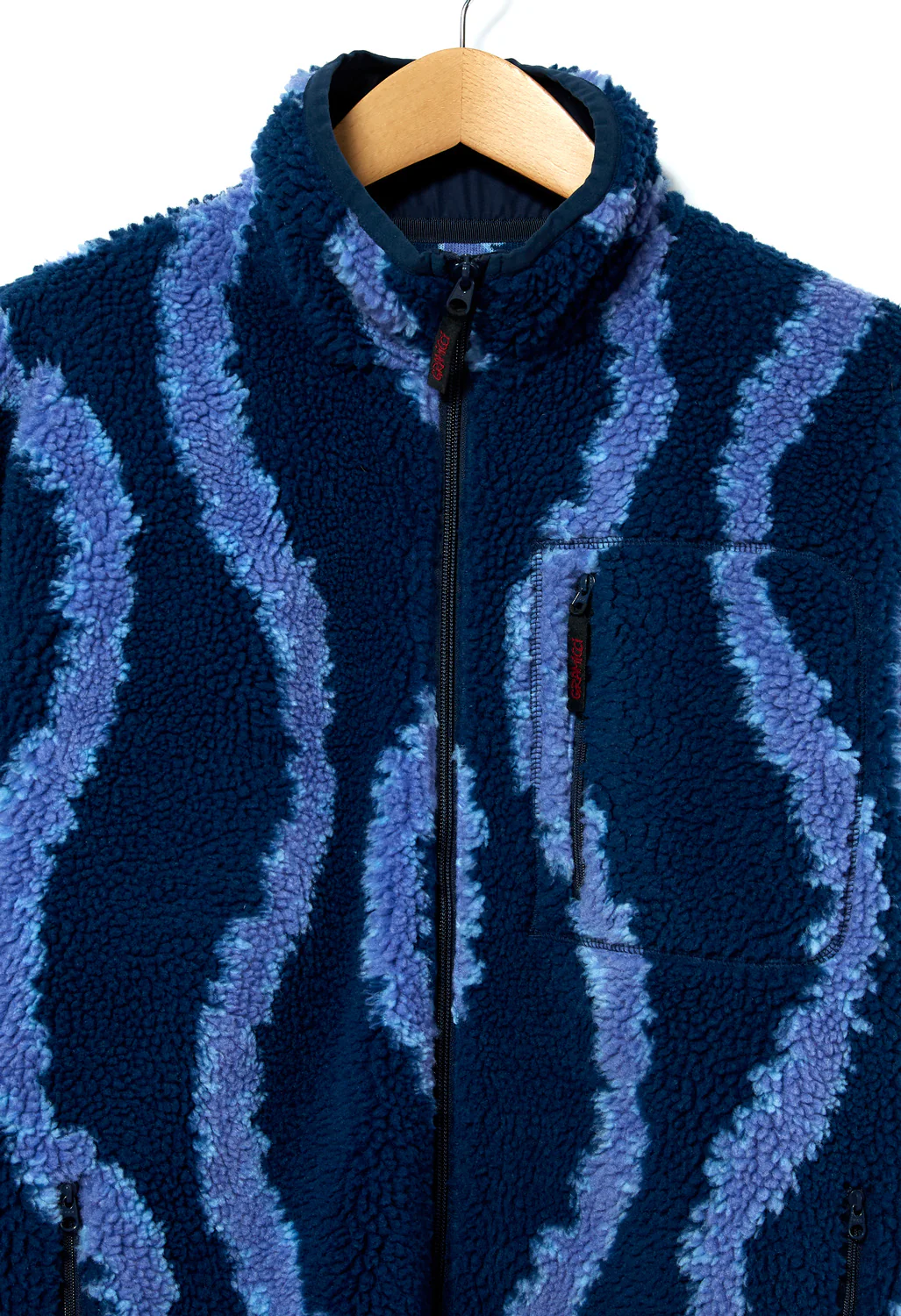 Gramicci Sherpa Jacket - Navy Swirl - Image 3